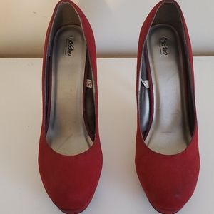 Red Platform Heel